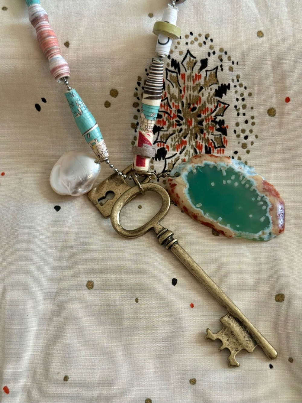 ✨Key to the World Artisan Necklace✨
